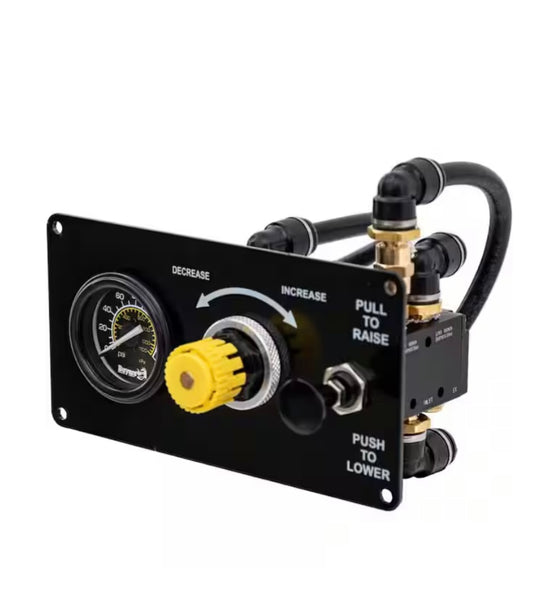 Buyers lift axle control double acting